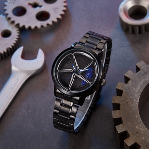 นาฬิกาข้อมือผู้ชาย แบรนด์ Steel Watch รุ่นล้อแม็กซ์รถยนต์ ดีไซน์ล้อแม็กซ์ซูเปอร์คาร์ GTR - Product Image 5