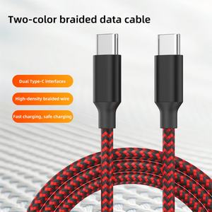 Cable de Datos para Teléfono Móvil con Carga Rápida USB Tipo-C a Tipo-C de 60W, 1m 2m 3m, Venta al Por Mayor - Product Image 2