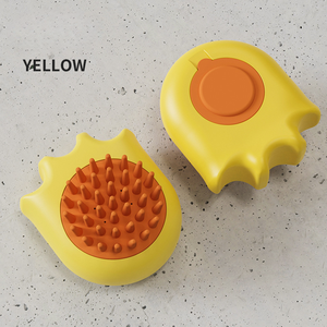 2 IN 1 Pet Supplier Dry Wet Steaming Pflege Tierfell Haar Dusch bürste entfernen Kämme Clean Dog Cat Spray Comb Dampf bürsten - Product Image 3