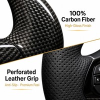 Volant en fibre de carbone avec LED
