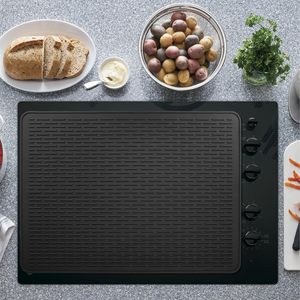 Alfombrilla de silicona para estufa eléctrica de cocina, <span class=keywords><strong>cubierta</strong></span> superior de estufa de cerámica, resistente al calor, protector de <span class=keywords><strong>cubierta</strong></span> de estufa superior de vidrio sin arrugas, - Product Image 2