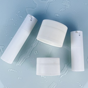 Factory Cheaper Price Cosmetic Black White PP Airless <b>Bottle</b> <b>Perfume</b> Container Refill Travel Packaging 15ml 30ml 50ml - Product Image 4