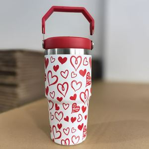 Tazza da Auto Portatile in Acciaio Inox a Doppio Strato con Coperchio, 20oz/30oz, per San Valentino 2026 - Product Image 4