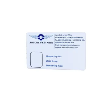 Пользовательские Высокое качество Пластиковые ПВХ фото ID карты идентификация портретная карточка