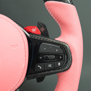 Volante in Fibra di Carbonio Personalizzato di Alta Qualità per BMW Serie 3 e 5 <span class=keywords><strong>G20</strong></span> <span class=keywords><strong>G30</strong></span>, Mantiene l'ACC Originale - Product Image 4