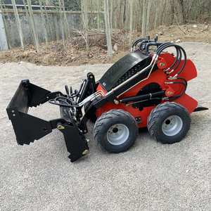 미니 skidteer 로더 500kg 800kg 1 톤 작은 로더 딩고 전기 스키드 스티어 트랙 로더 판매 - Product Image 5