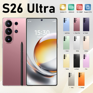 Téléphone portable Android débloqué économique S26 Ultra avec étui de téléphone et protection d'écran - Product Image 4