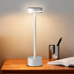 European Style Cordless Desk <b>Lamp</b> Modern Warm Light Sleep <b>Lamp</b> Eye protection Table <b>Lamp</b> Suitable for <b>Study</b> Bedroom Living Room - Product Image 3