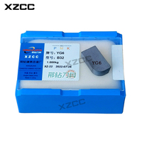 Outils de coupe de tour, fournitures de lames de tour, pointes tressées en carbure trempé en chine, YG8 K20 B25, 10 pièces