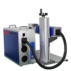 Machine de marquage laser à fibre CO2 divisée de bureau 10W 20W 30W 50W 100W Portable avec différentes couleurs