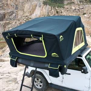 Wild Land <span class=keywords><strong>Voyager</strong></span> Pro Tente de Toit Pliable de Grande Taille Camping Familial sur SUV Pickup Overland Adventure 4x4 Offroad Waterproof RTT - Product Image 5