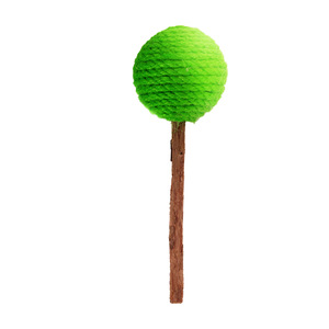 Sucette à la menthe en bois pour chat, jouet de dentition, boule de nettoyage dentaire pour animaux d'intérieur, taille 15g, référence ALM17 - Product Image 3