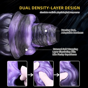 YC-2192 Huge Knot Dragon <b>Dildo</b> 8.5cm Thick Dilator for Women Men Gay Anal Stretching G-spot Stimulation Hands-free Adult Sex Toy - Product Image 3