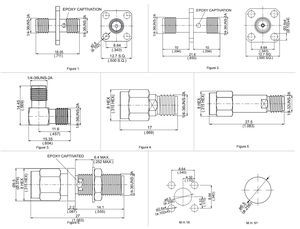 Pour les adaptateurs SMA Jack en laiton ou prise pour SMA Jack ou prise boîtier en acier inoxydable pour les applications PCB et RF - Product Image 6