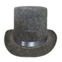 Chapeau de jazz PAFU, accessoires de fête, spectacle de danse, chapeau magique, Halloween, chapeau de magicien noir