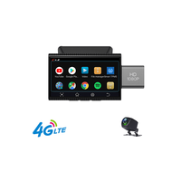 Cámara de salpicadero dvr para coche, dispositivo de grabación con resolución HD 1080P, 4g, Android 8,1, 4G, 4g, sim, 4G, ADAS, GPS, cámara dual, 3 pulgadas