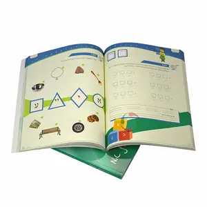 دفتر تعليمية للأطفال ، دفتر ذكريات وذاكرة ، مطبوع عليه صور هزلية