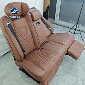 Asiento de Capitán Eléctrico de Lujo para Mercedes Benz Clase V <span class=keywords><strong>Vito</strong></span> W447, Modificación Interior de Furgoneta VIP, Asientos de Cuero Estilo Aviación - Product Image 2