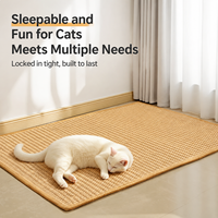 Les sangles de jambe sont durables et n'ont pas tendance à perdre leurs particules. C'est un grattoir pour chat qui protège les canapés, les tables et les chaises.