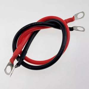 Fabrik preis Flexible Lugs Power Terminal <span class=keywords><strong>2</strong></span> 4 6 8 10 Awg Auto Silikon draht Batterie Stromkabel - Product Image 5