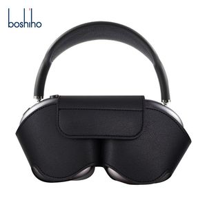 Boshio <span class=keywords><strong>Max</strong></span> Earpod Kopfhörer-Schutzhülle aus echtem Leder Kratz feste und staub dichte Aufbewahrung hülle - Product Image 1