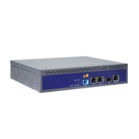 HiOSO HA7301GL Dengan Modul PON 1PON GPON OLT Instalasi Unit Tunggal Peralatan Serat Optik Mini GPON Web Snmp