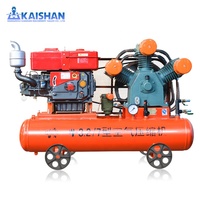 Kaishan Usine Directe 3m3/min Piston Compresseur D'air Portable Diesel Alimenté 220V Mining Diesel Moteur Pompe Lubrifié Air