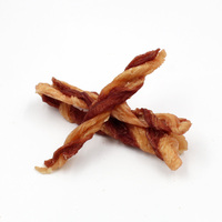 Meilleures ventes de vraie viande de poulet et de canard Friandises à mâcher séchées pour chiens Collations saines pour chiens Toutes les friandises nutritionnelles naturelles pour animaux de compagnie