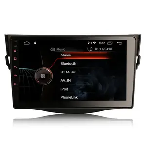Erisin ES4298R 9 "安卓10.0车载多媒体播放器，适用于丰田RAV4 2006-2012，带全球定位系统WiFi 4G TPMS DVR DAB + CarPlay数字信号处理器