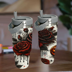 แก้ว<span class=keywords><strong>น</strong></span>้ำลายกุหลาบแดงโกธิคข<span class=keywords><strong>น</strong></span>าด 30 ออ<span class=keywords><strong>น</strong></span>ซ์ พร้อมหูจับ สำหรับฮาโลวี<span class=keywords><strong>น</strong></span> แก้วเดินทางลายฟักทองและใยแมงมุม สิ<span class=keywords><strong>น</strong></span>ค้าใ<span class=keywords><strong>น</strong></span>สหรัฐอเมริกา ของขวัญสุดเท่สำหรับค<span class=keywords><strong>น</strong></span>ชอบกอธ - Product Image 5