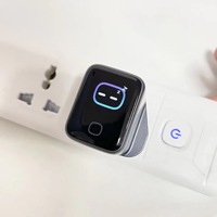 Chargeur rapide GaN 45W avec affichage intelligent AI, contrôle intelligent de la température, adaptateur secteur portable USB Type C pour ordinateur portable, téléphone, tablette