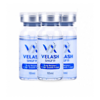 Serum Ampul Pemutih Wajah & Leher Velash SHGF11 Anti-Aging dengan Kolagen Peptida untuk Perawatan Rambut Profesional