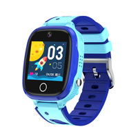 Montre connectée étanche 4G, montre téléphone avec positionnement GPS, montre téléphone avec emplacement pour carte SIM, montre téléphone pour enfants avec appels vidéo