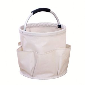 Cesta de Almacenamiento Plegable para Herramientas de Jardín, 28*28cm, Organizador Independiente para Artículos de Limpieza - Product Image 5