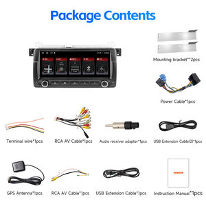لاسلكي 7 بوصة <span class=keywords><strong>2</strong></span> Din أتوراديو مع مضخم صوت سيارة GPS تلفزيون & TPMS لبي ام دبليو 3 سلسلة E46 نموذج وضع لوحة القيادة M3 - Product Image 6