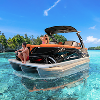 Bateau à réaction en aluminium entièrement soudé Kinocean, luxe, haute vitesse, pour la pêche à la dérive, nouvelle mode pour les divertissements aquatiques et les sports nautiques