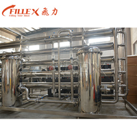 Système de médias filtrants RO Purification de la membrane d'eau potable Machines de traitement de l'eau par osmose inverse Minera