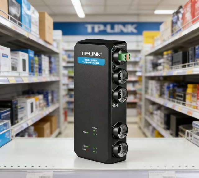 TP-LINK Ring Network Layer 2 Management Enterprise Industrial Switch TL-SG2204-TN Industrial Grade
