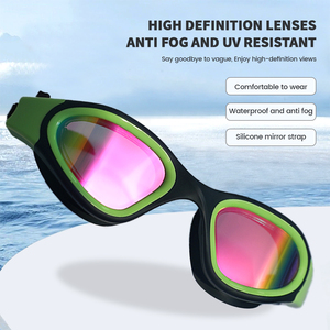 Kính bơi chuyên nghiệp 180 độ dành cho người lớn, lý tưởng cho các buổi bơi tự do và thi đấu ba môn phối hợp - Product Image 4