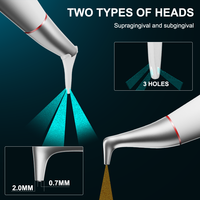 Dental Air Power Prophy sistema de pulido Jet agua interna chorro pulidor pistola Blanqueamiento Dental pieza de mano