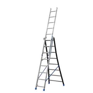 Gierre-ALSS309บันไดขยาย3ส่วนพร้อมฐานบานบันได8013186244269แบบเปลี่ยนได้ - Product Image 1