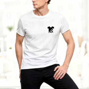 T-shirts de sport pour hommes de haute qualité, personnalisés avec impression sérigraphique, logo, vêtements de sport, coupe ajustée, t-shirts de sport pour hommes - Product Image 4