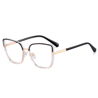 MS 82146 2024 Nuevas Gafas de Sol Fotocromáticas de Diseño Personalizado para Mujer, Monturas Ópticas TR90+Metal con Bloqueo de Luz Azul