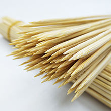 KRAFF-palos de bambú flexibles redondos, brochetas de madera anudadas, placa de parrilla para barbacoa, pinchos de bambú para <span class=keywords><strong>Kebab</strong></span> - Product Image 2