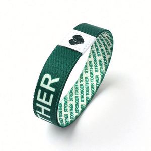 Bracelet en tissu élastique de mode en gros avec logo personnalisé - Product Image 5