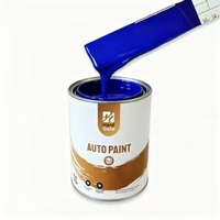 Peinture automobile liquide acrylique haute brillance Hard Gold 1k Blue Eco-friendly pour protection de voitures et meubles – Qualité supérieure