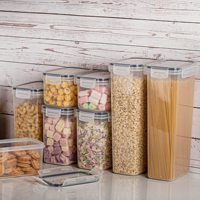 Maximiser l'espace de cuisine sans BPA: Ensemble de 24 récipients hermétiques pour le stockage des aliments avec couvercles, idéal pour les céréales, les pâtes, la farine et le sucre