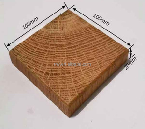 LongWell, madera maciza de roble, diseño cuadrado, parquet de grano final, baldosas de suelo de madera Real, textura de anillo anual, decoración de pared de lujo - Product Image 3