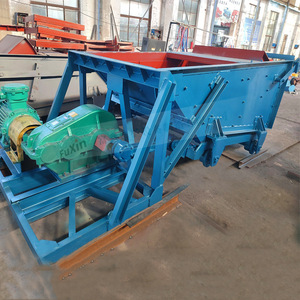 Mining <b>Feeder</b> Slot Type Electric Motor Blue Color For Sand Stone Crushing <b>Plant</b> - Product Image 2
