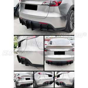 Protector de Parachoques Trasero para Tesla Model Y 2019+, Difusor, Kit de Carrocería, Cubierta Protectora, Accesorios para Auto - Product Image 4
